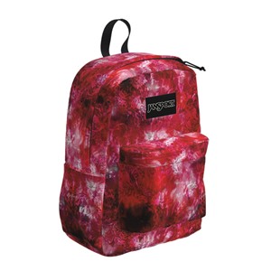 SUPERBREAK PLUS BACKPACK - afflicteddyedred (SKU: 169089875000049) SUPERBREAK PLUS BACKPACK - afflicteddyedred